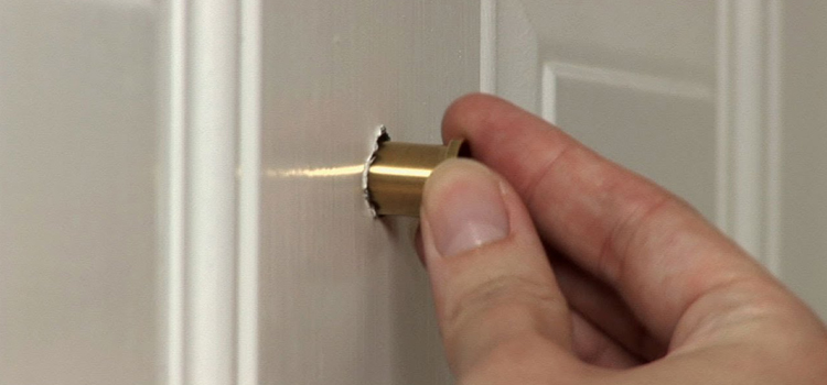 peephole door repair in Jacksonville