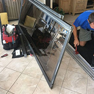 sliding glass door frame repair Jacksonville